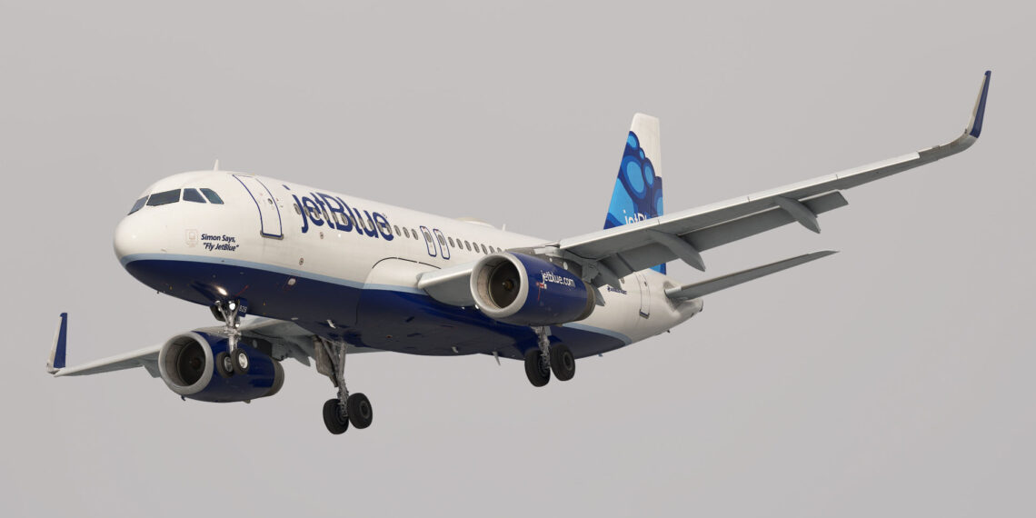 Microsoft Flight Simulator Fenix Airbus Sharklets JetBlue