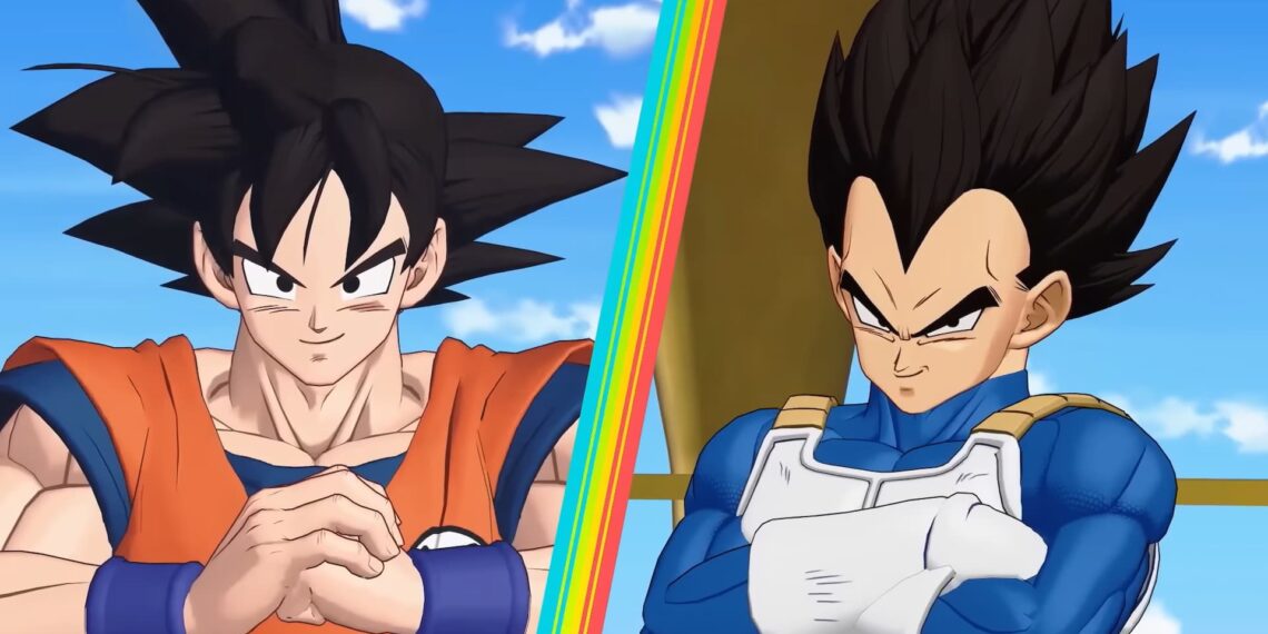 Goku and Vegeta in Dragon Ball Project Multi