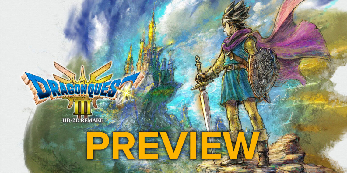 Dragon Quest 3 HD-2D Remake Preview Art